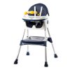 Silla de Comer Ebaby Asiento Reclinable DALI Azul - Imagen 3