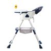 Silla de Comer Ebaby Asiento Reclinable DALI Azul - Imagen 5