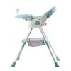 Silla de Comer Ebaby Asiento Reclinable DALI Verde - Imagen 5
