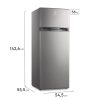 Refrigeradora Electrolux Top Mount Frost 205L ERTY20G2HVI - Imagen 3