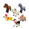 Juego de 6 figuras de animales de Granja Elásticas - Imagen 3