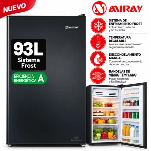 Frigobar-Refrigeradora Miray RM-94M 93 L