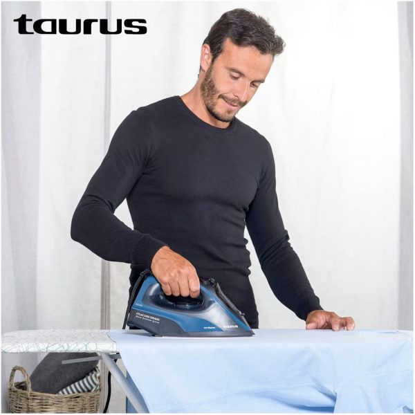 Plancha a Vapor Taurus Base Cerámica ATLAS 2400 Azul - Imagen 3