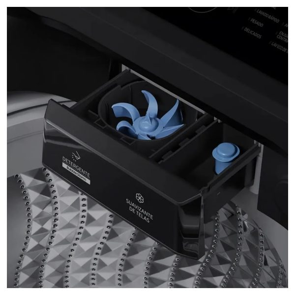 Lavadora Samsung 13Kg Carga Superior Ecobubble WA13CG5441BV Negro - Imagen 4