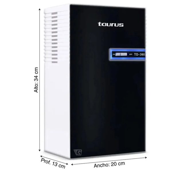 Deshumedecedor Taurus 22L 15m2 TD-380 - Imagen 6