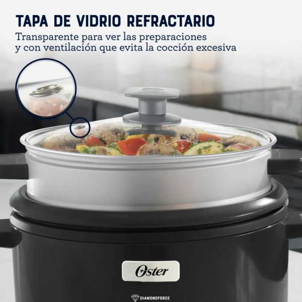 Arrocera de 10 Tazas Oster CKSTRC10DFBLK - Imagen 2