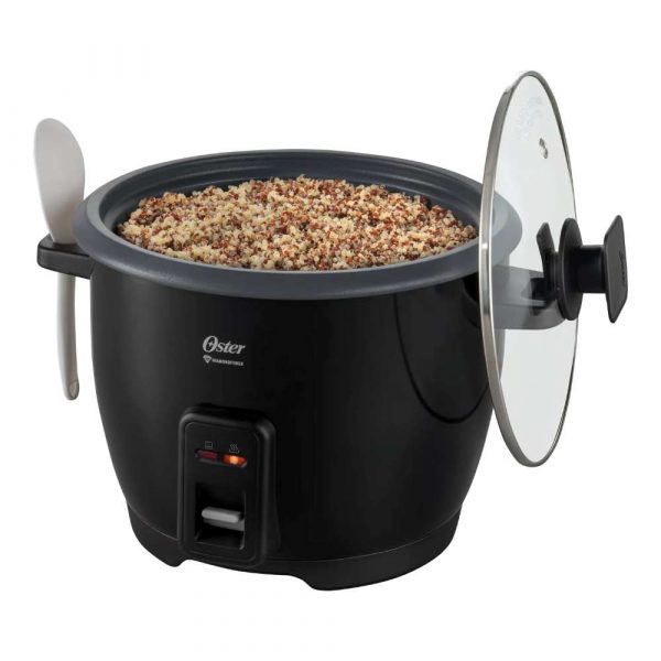 Olla Arrocera Oster de 1 8L DiamondForce CKSTRCB10DFBLK Negro - Imagen 2