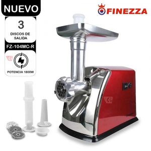 Moledor de carne FINEZZA FZ-104MC-R ROJO