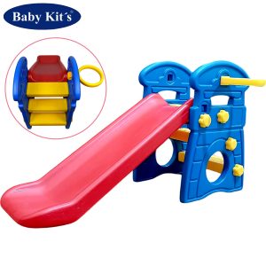 Tobogan Resbaladera Baby Kits con Cesta de básquet Niño