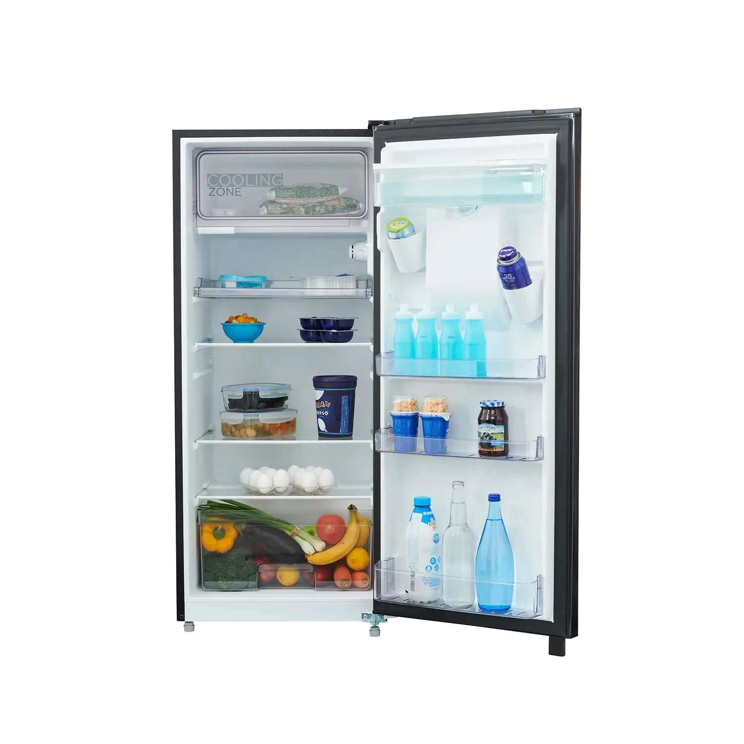 Refrigeradora Monopuerta Midea 187L Negra MDRD190ANLXW - Imagen 3