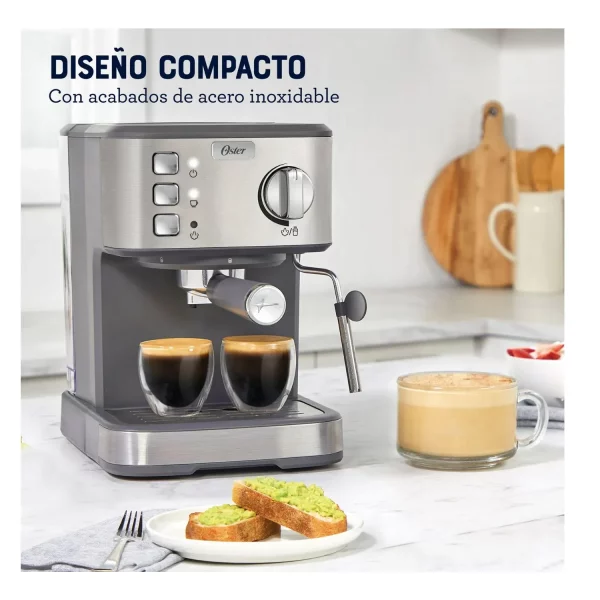 Cafetera De Espresso Oster BVSTEM5502 15 Bares - Imagen 2