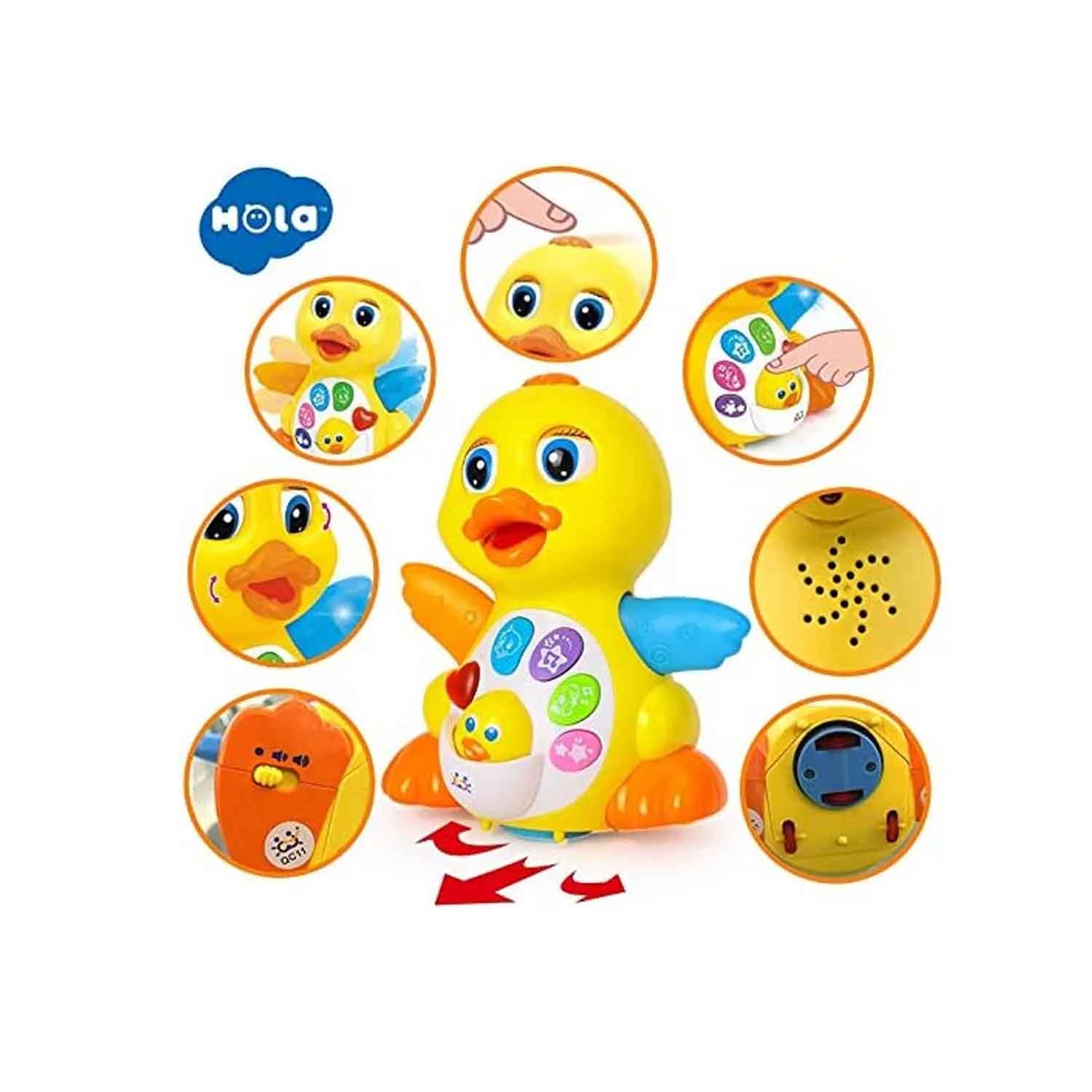 Juguete Interactivo de Pato Musical Hola 808 - Imagen 3