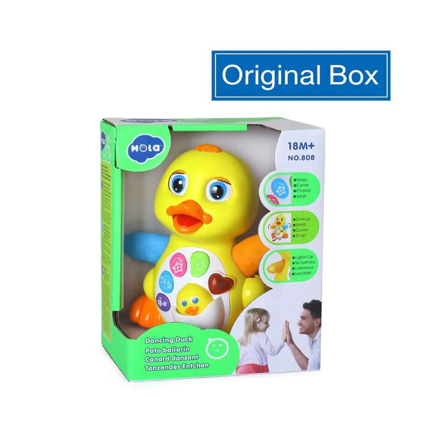Juguete Interactivo de Pato Musical Hola 808 - Imagen 2