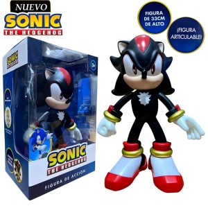 Muñeco Sonic The Hedgehog Articulable SHADOW