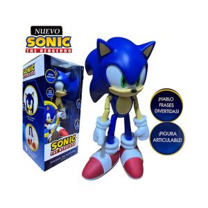Muñeco Sonic The Hedgehog Musical y Articulable Azul