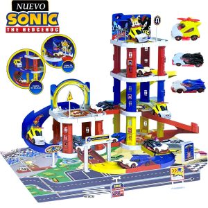 Juguete Set de Pista Estacionamiento de Sonic 5710A