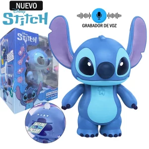 Alcancía Eléctrica de Figura de Stitch con Sonido y Grabador
