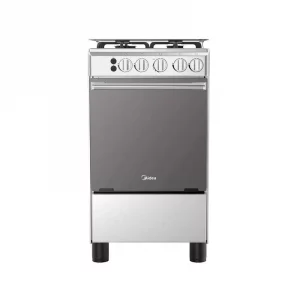 Cocina a Gas 20” 4 Hornillas Midea MGS20F0LJAGG