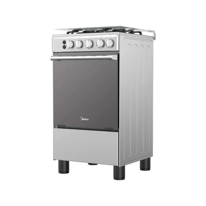 Cocina a Gas 20” 4 Hornillas Midea MGS20F0LJAGG - Imagen 5