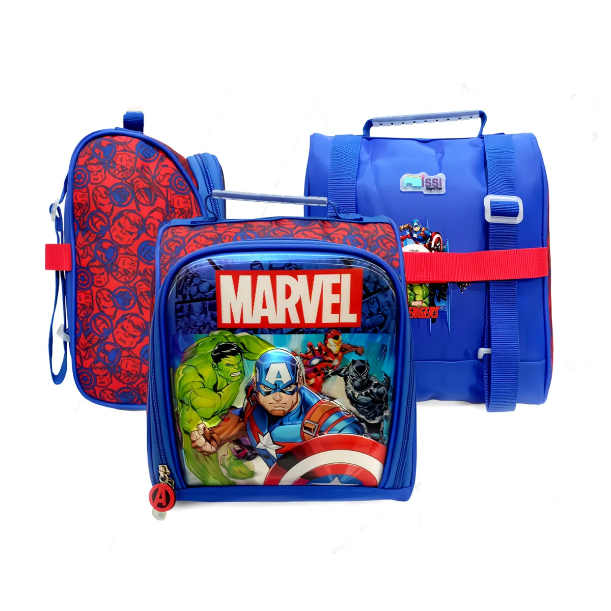 Set de Mochila con Ruedas EXTRA Oficio Lonchera y Cartuchera Marvel - Imagen 2