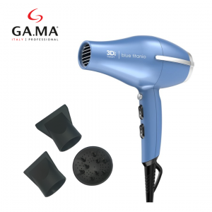 Secadora GAMA Blue Titanio 3D Therapy Anti-Frizz BECHD0000002901