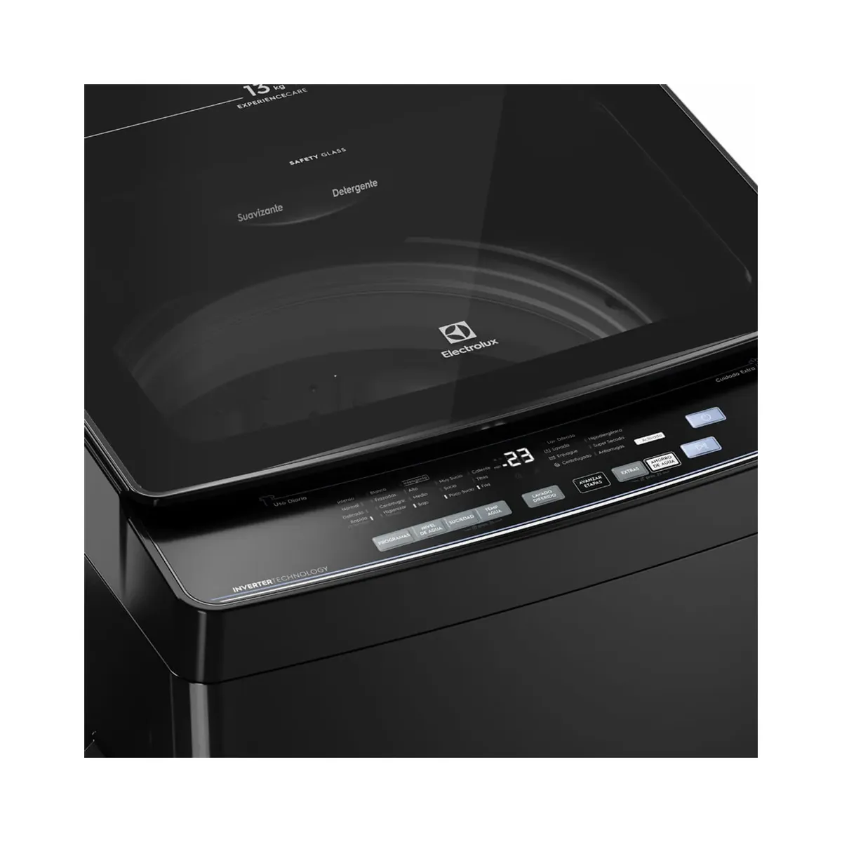 Lavadora Electrolux Carga Superior 13kg Efficient Silent Inverter Negra EWIJ13F2XSYB - Imagen 3