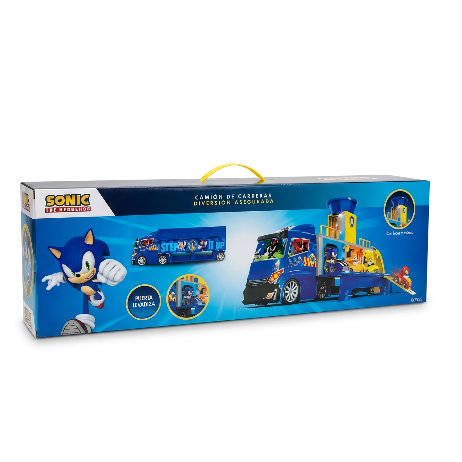 Juguete Set de Camión y Coches con Luces Sonic WT005 - Imagen 5