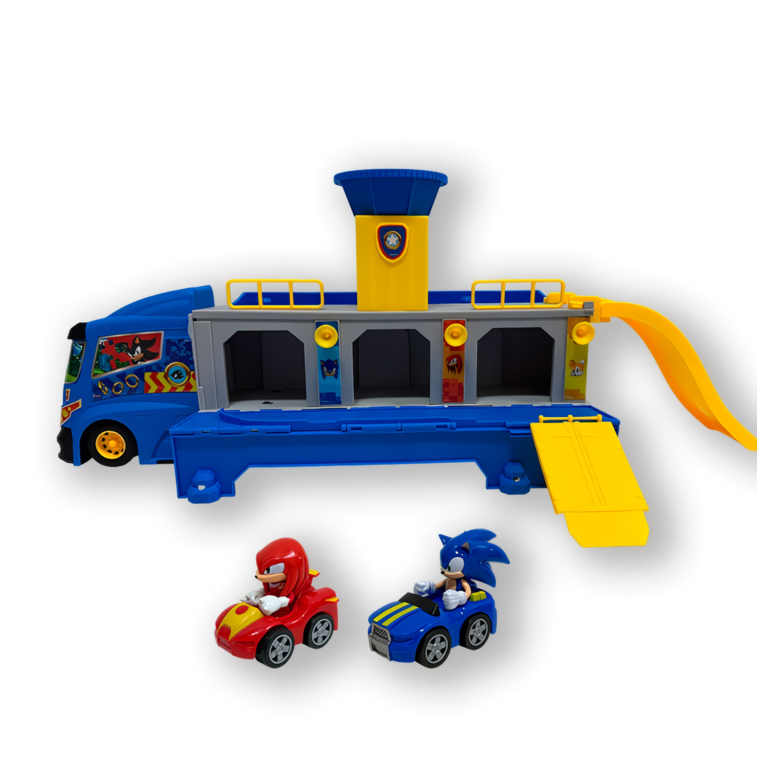 Juguete Set de Camión y Coches con Luces Sonic WT005 - Imagen 4
