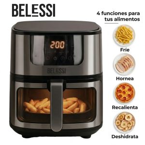 FREIDORA DE AIRE BELESSI 4.5LT 2400W BLSE003