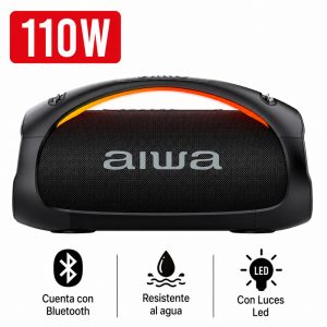 Parlante Boombox Portátil Bluetooth AWS544BT 110W