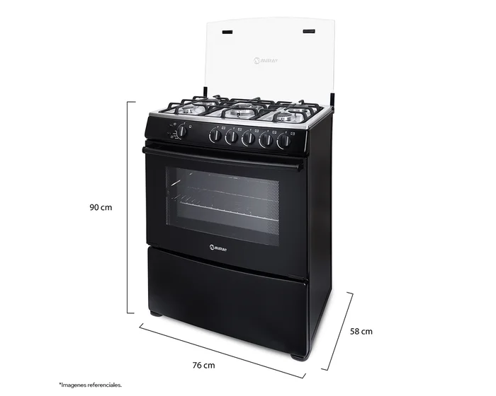 Cocina a Gas GIRASOL PLUS GLP 5 Hornillas - Imagen 5