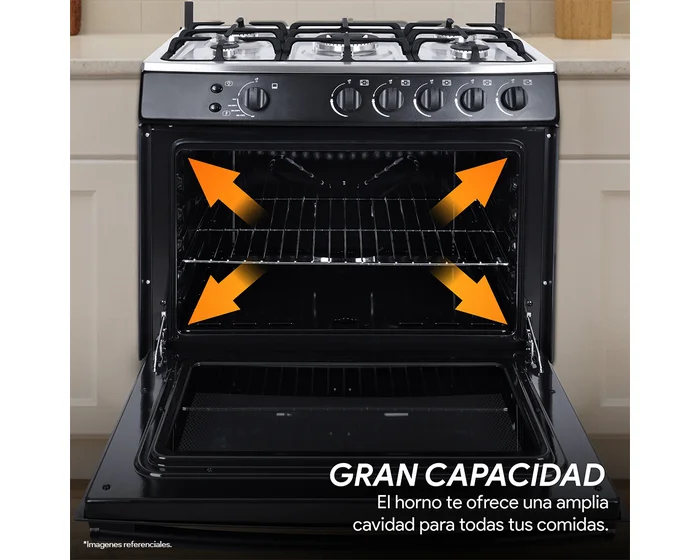 Cocina a Gas GIRASOL PLUS GLP 5 Hornillas - Imagen 3