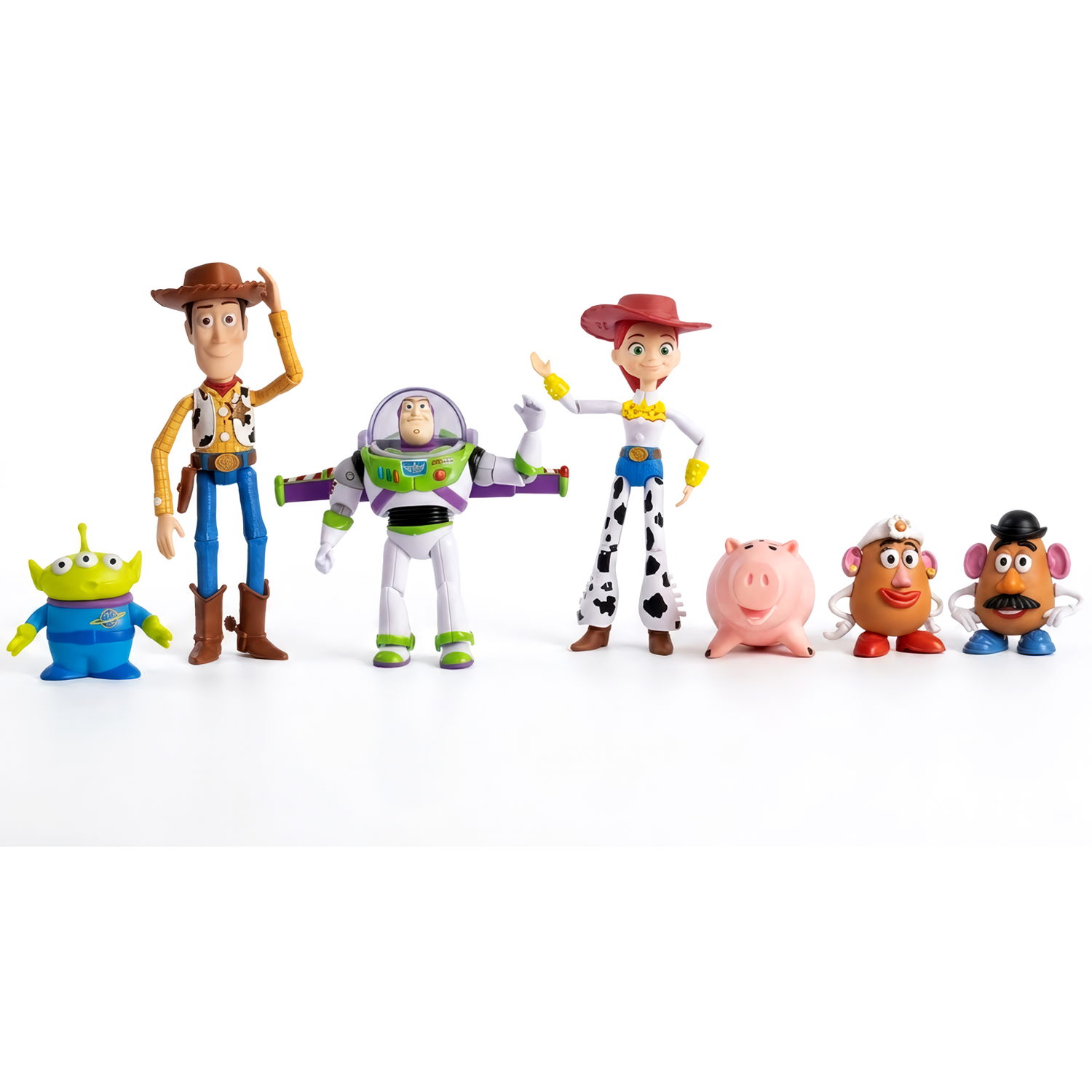Set de Muñecos de Jebe Toy Story 5 Articulados 7Pcs - Imagen 3