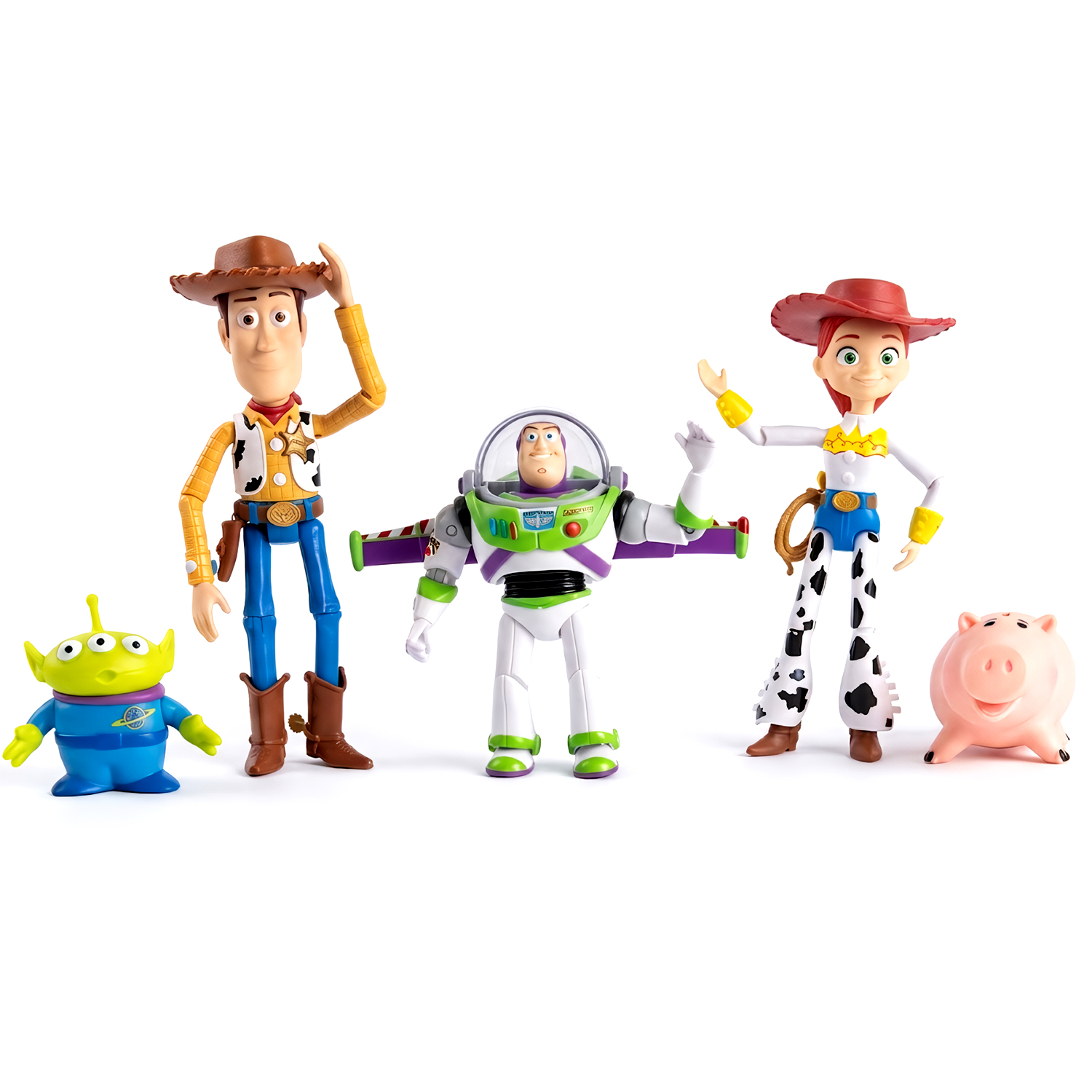 Set de Muñecos de Jebe Toy Story 5 Articulados 5Pcs - Imagen 2