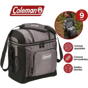 Lonchera Térmica SOFT COOLERS Portátil para 9 Latas C024 Gris