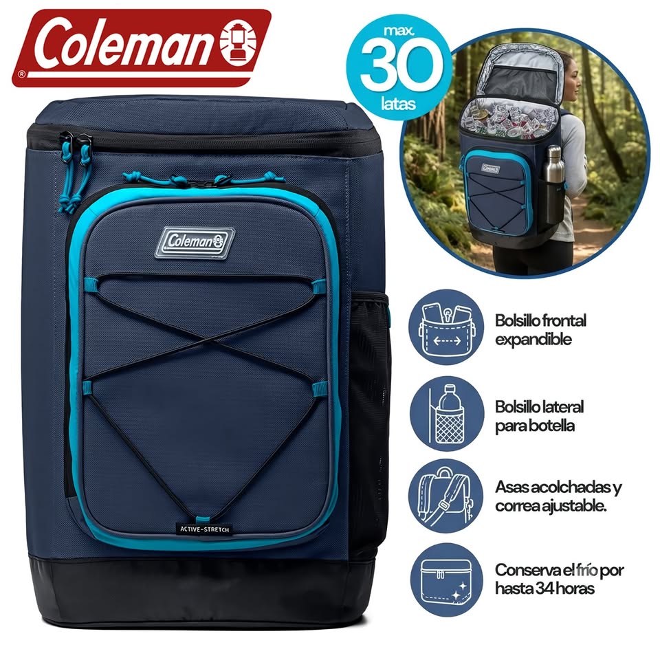 Mochila Xpand Soft Coleman 30Can BP Blunght C002