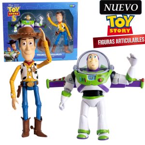 Set de Figuras De Acción Woody y Buzz Lightyear TOY STORY TS-M2-4