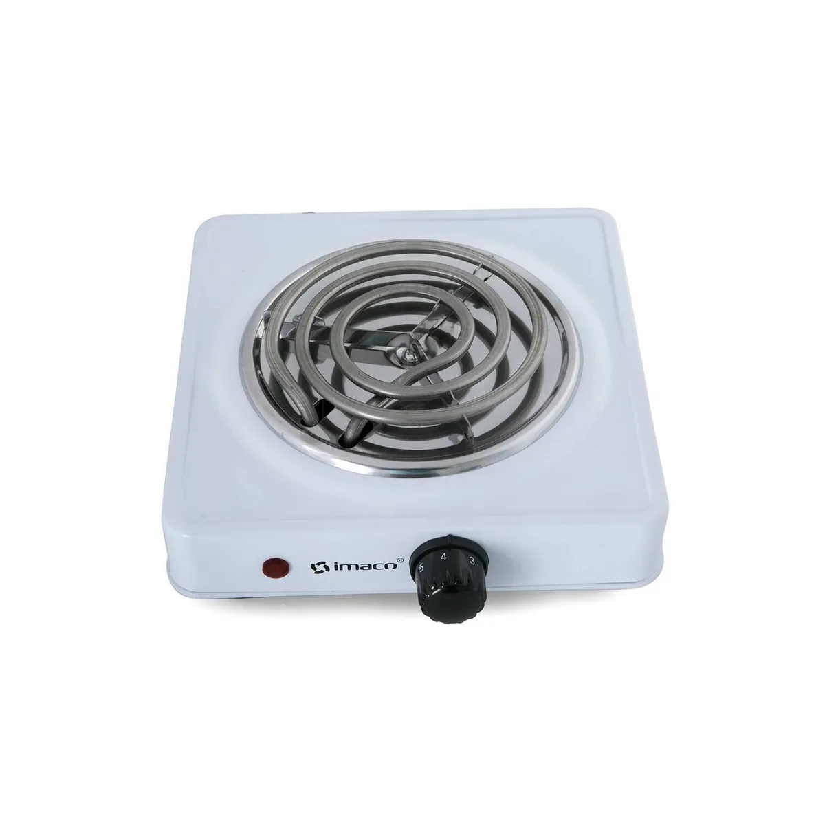 Cocina Eléctrica Imaco 1 Hornilla HP1000 Blanco - Imagen 3