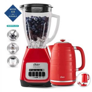 Combo Oster Licuadora BLSTKAG-RPB +Hervidor 4177R