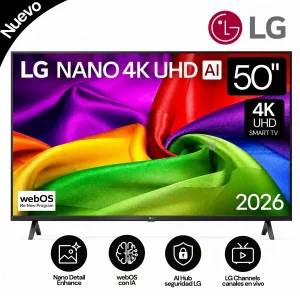 TELEVISOR LG SMART TV 50 4K UHD 50NU800BPSC