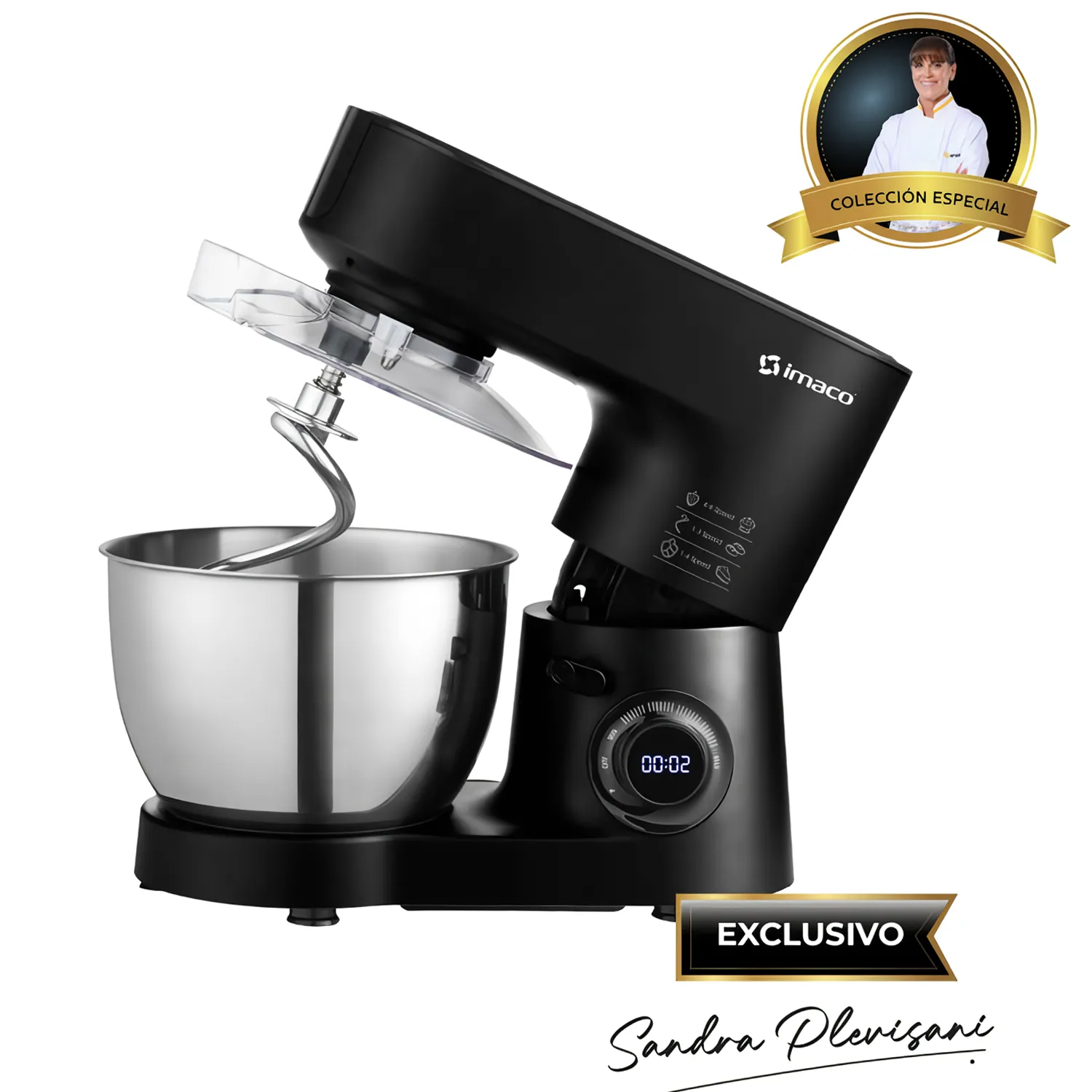 Batidora Signature Mix bowl 6.3L SM1500W - Imagen 2