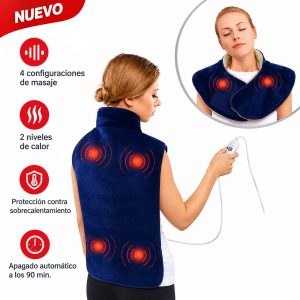 Masajeador de Espalda con Calor Backnetix Wrap