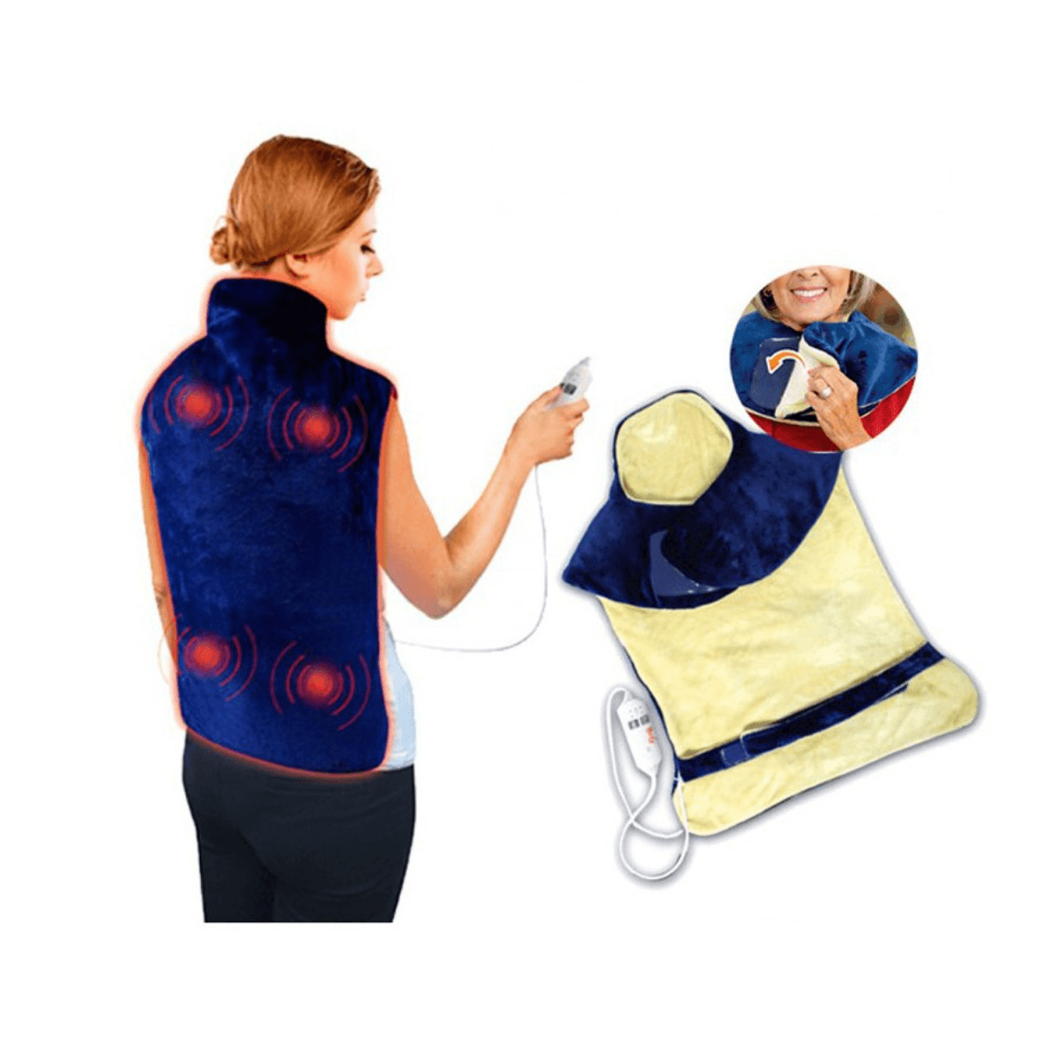 Masajeador de Espalda con Calor Backnetix Wrap - Imagen 7
