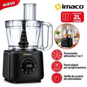 Procesador De Alimentos 2 litros 7en1 FP416A