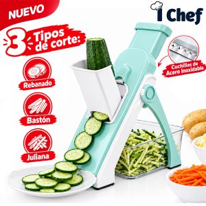 Cortador de verduras I Chef Mandolina verde