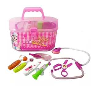 Juguete Set de Doctor Lonchera 9901B Rosado