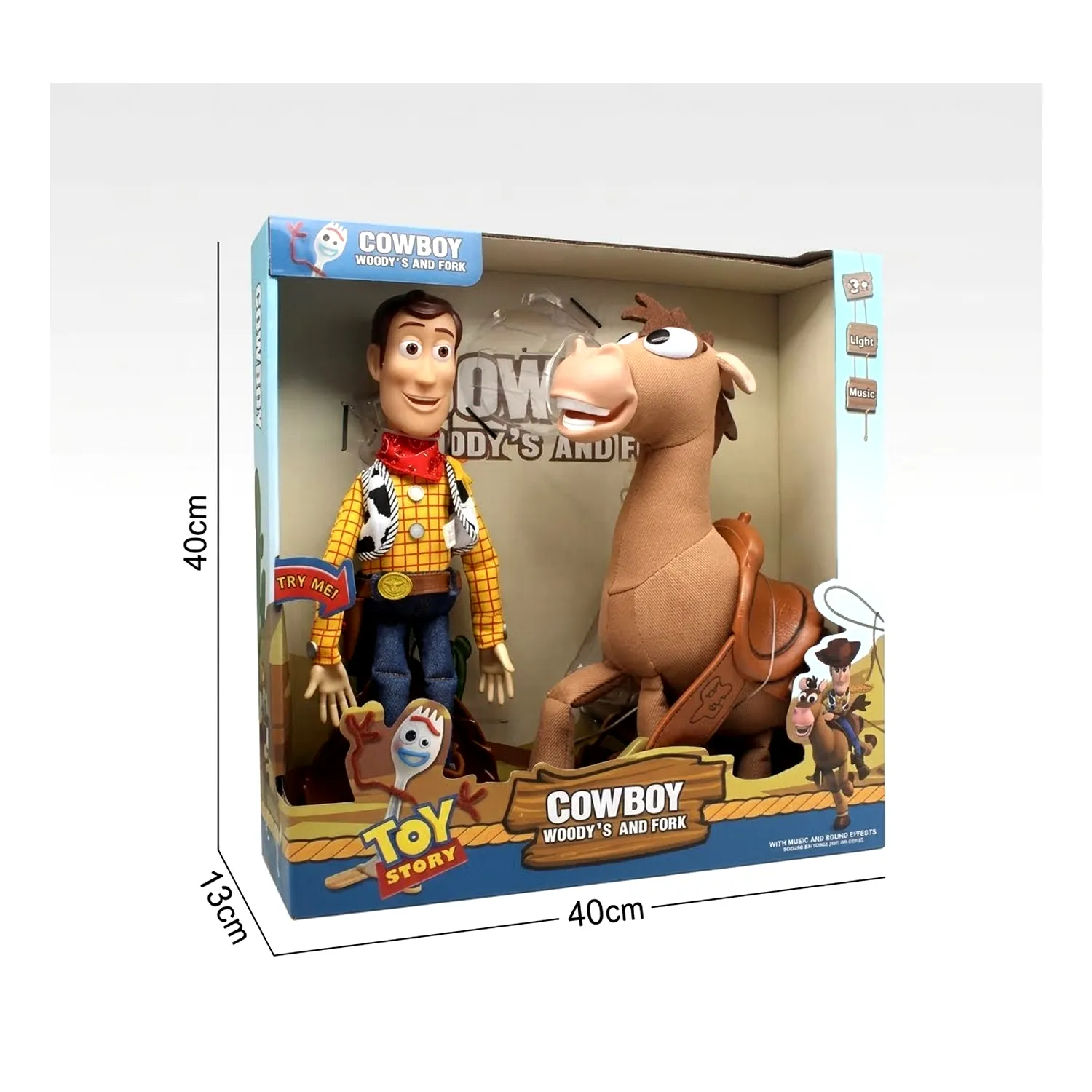 Figura de Acción Woody y Tiro Al Blanco Toy Story W2015-A2 - Imagen 4