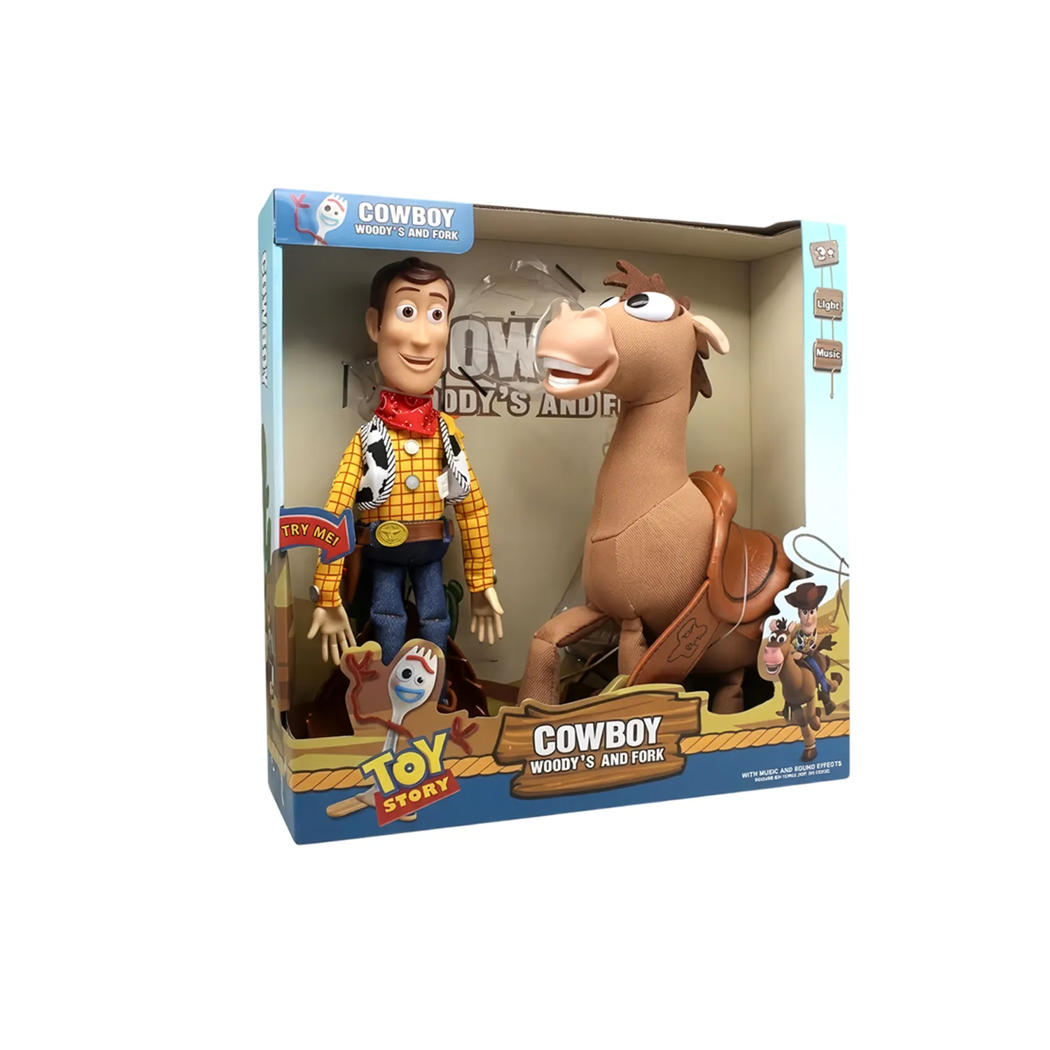 Figura de Acción Woody y Tiro Al Blanco Toy Story W2015-A2 - Imagen 3