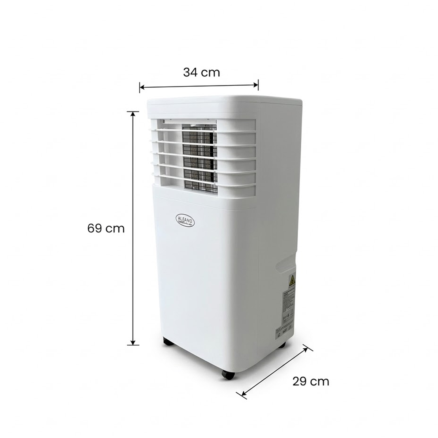 Aire Acondicionado Portátil ALFANO 8000 BTU 3 en 1 PAC-8 - Imagen 6